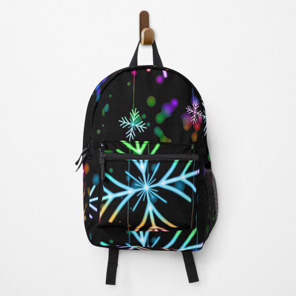 Item preview, snowflake backgroung black designed and sold by Eikia.
