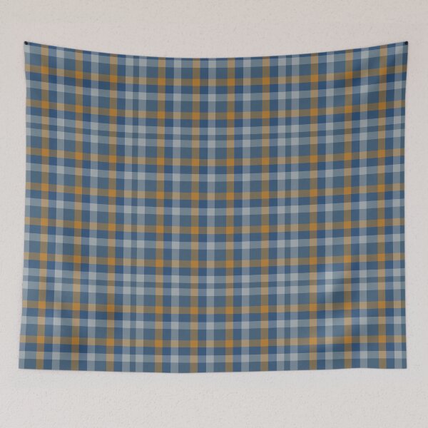 Item preview, Blue and Yellow Checked pattern designed and sold by Julia Rudens.