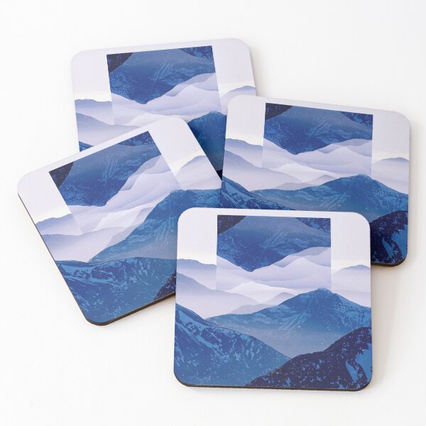 Item preview, Mountain Geometric Reflection designed and sold by Adventum Design.