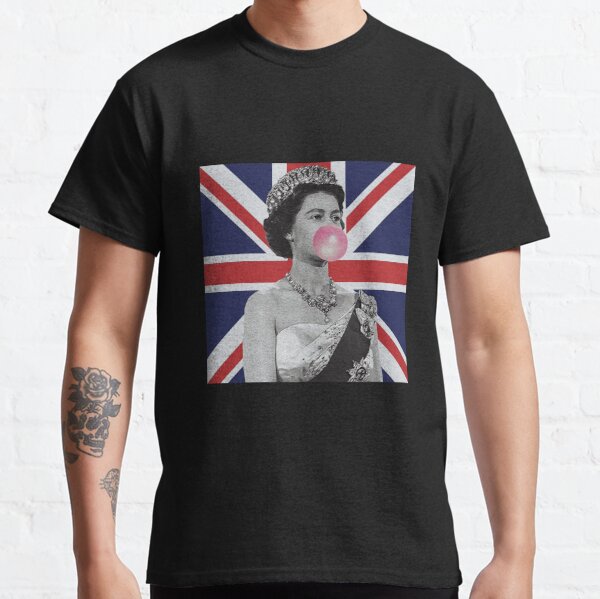 Queen Elizabeth Bubble Gum Classic T-Shirt