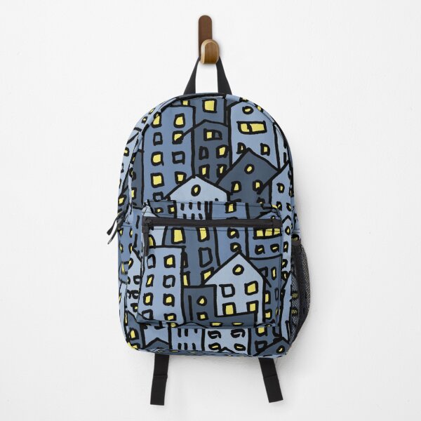 Item preview, Crowded city at night designed and sold by Aidi Riera.