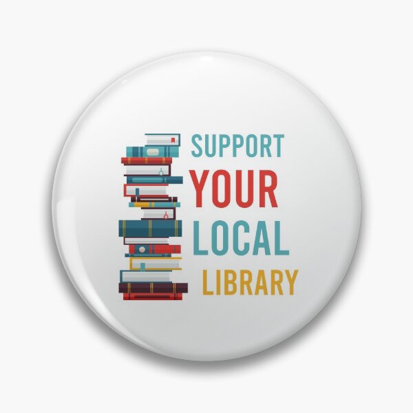 Item preview, Support your local library designed and sold by AdelDa19.