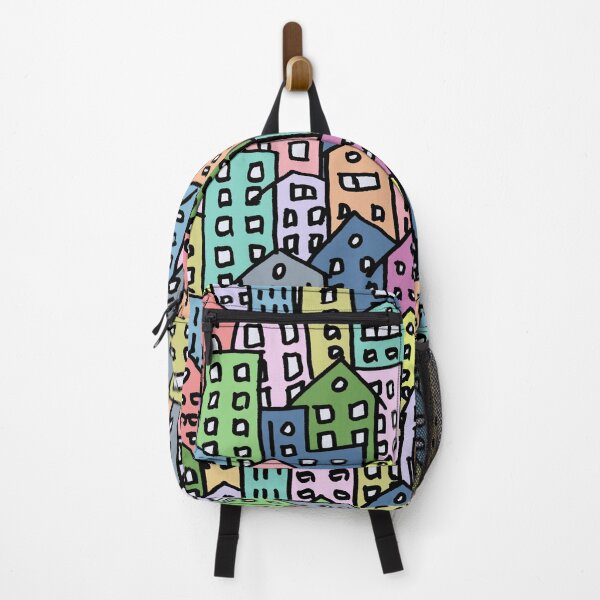Item preview, Crowded and colorful city designed and sold by Aidi Riera.