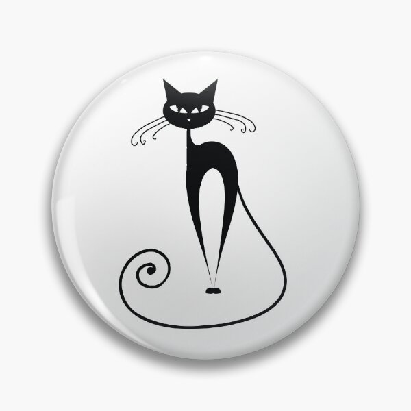 Artikelvorschau, Black cat silhouette entworfen und verkauft von Kudryashka.