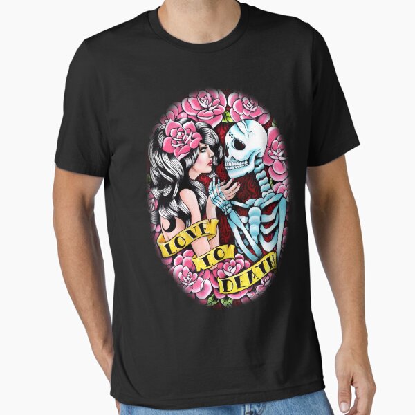 Love to Death Tattoo Flash Essential T-Shirt