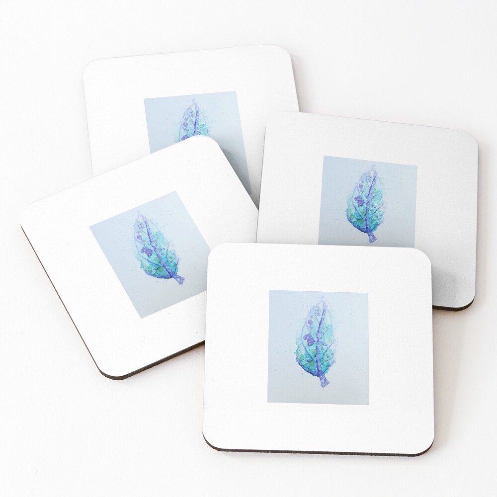 Item preview, Coasters (Set of 4) designed and sold by curlyartcloud.