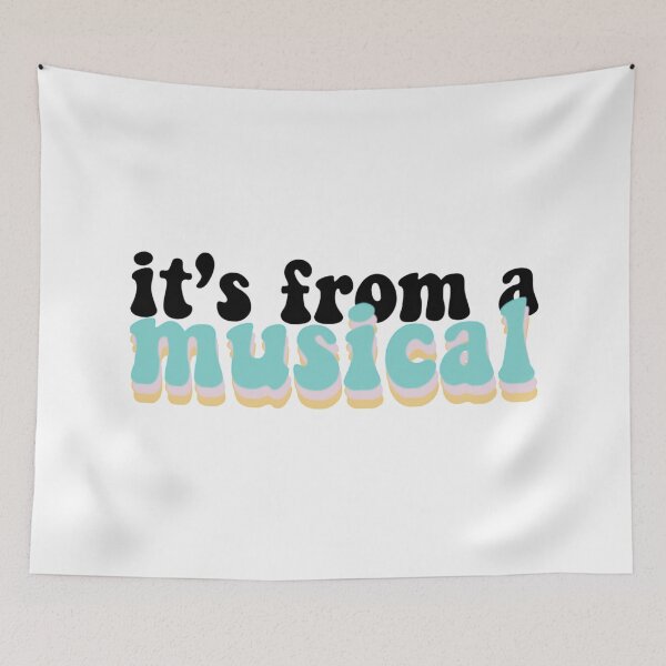 Item preview, It’s From a Musical designed and sold by sheusedtobemine.
