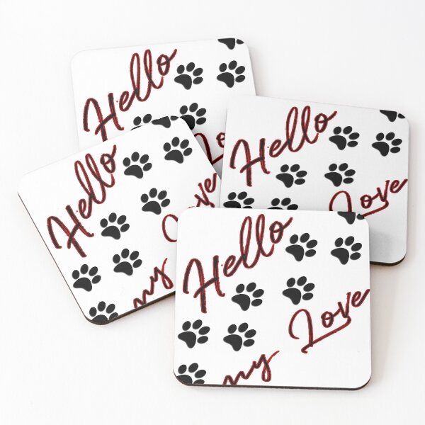 Item preview, Hello my love for light background designed and sold by frankuffmann.