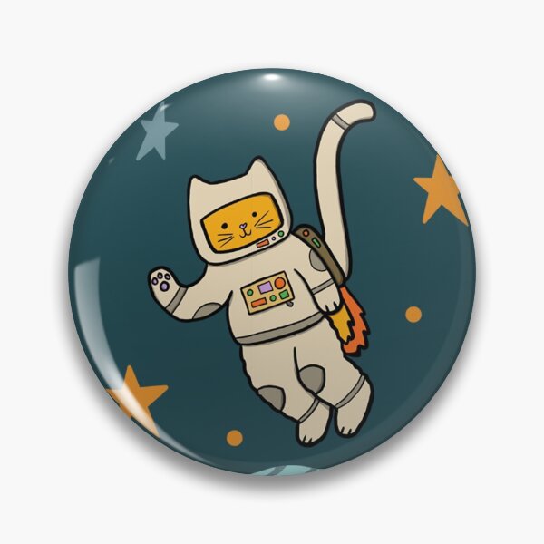 Item preview, Space cat pattern designed and sold by MarcieGlyn.