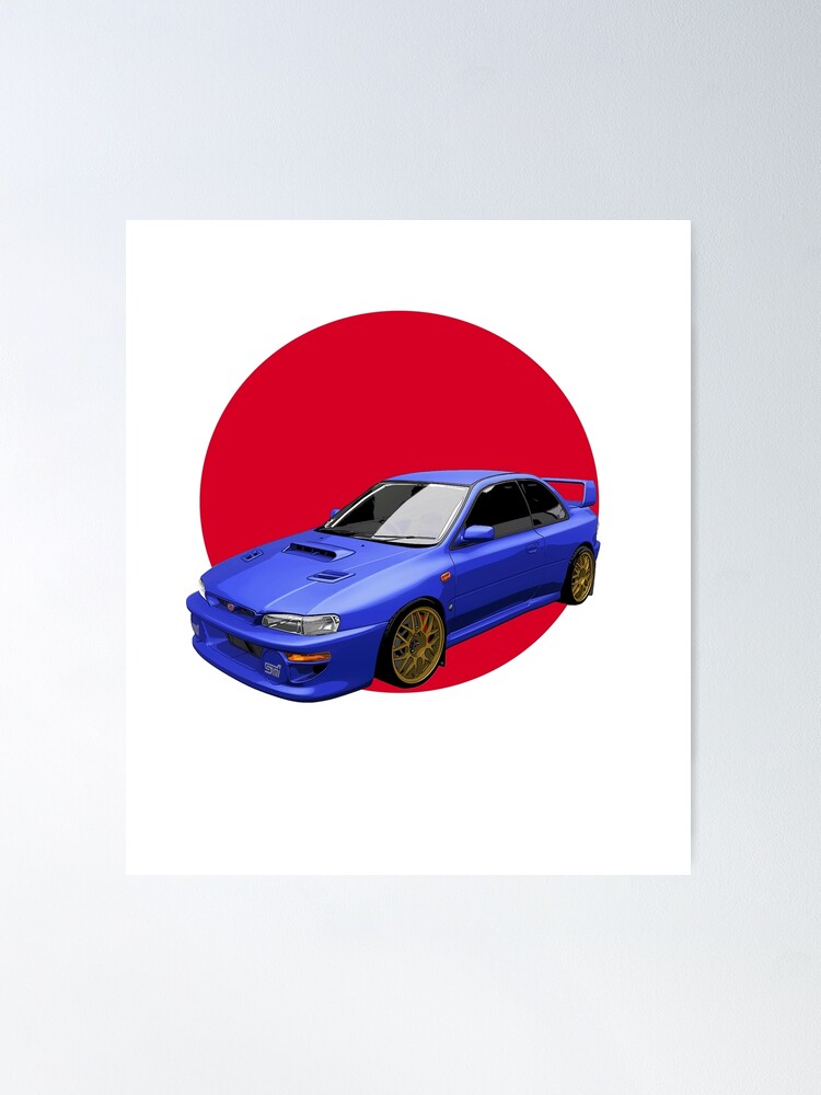 スバル インプレッサ　22B-Sti VERSION 　ポスターカタログポスターカタログです