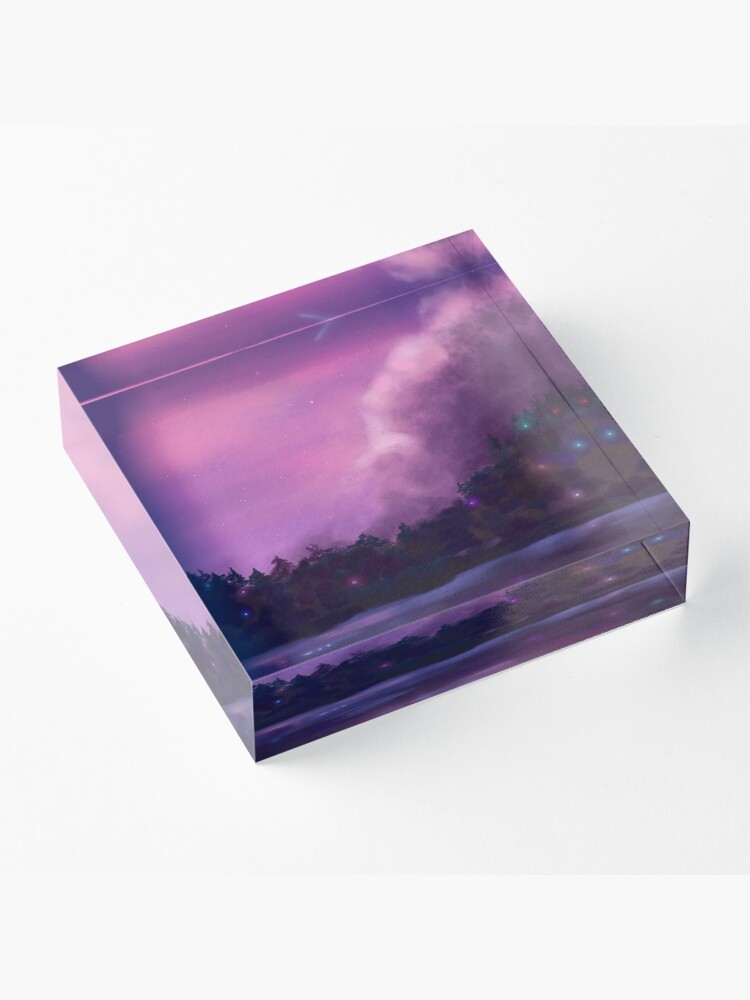 Alternate view of Fairy Lake Acrylic Block