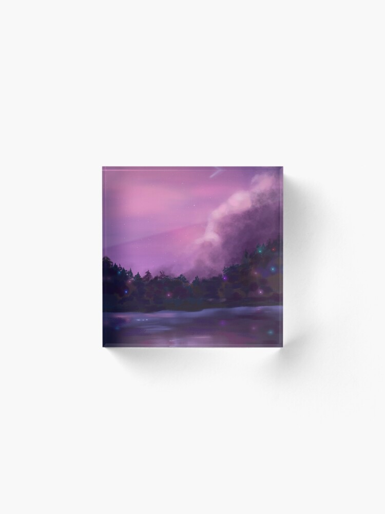 Alternate view of Fairy Lake Acrylic Block