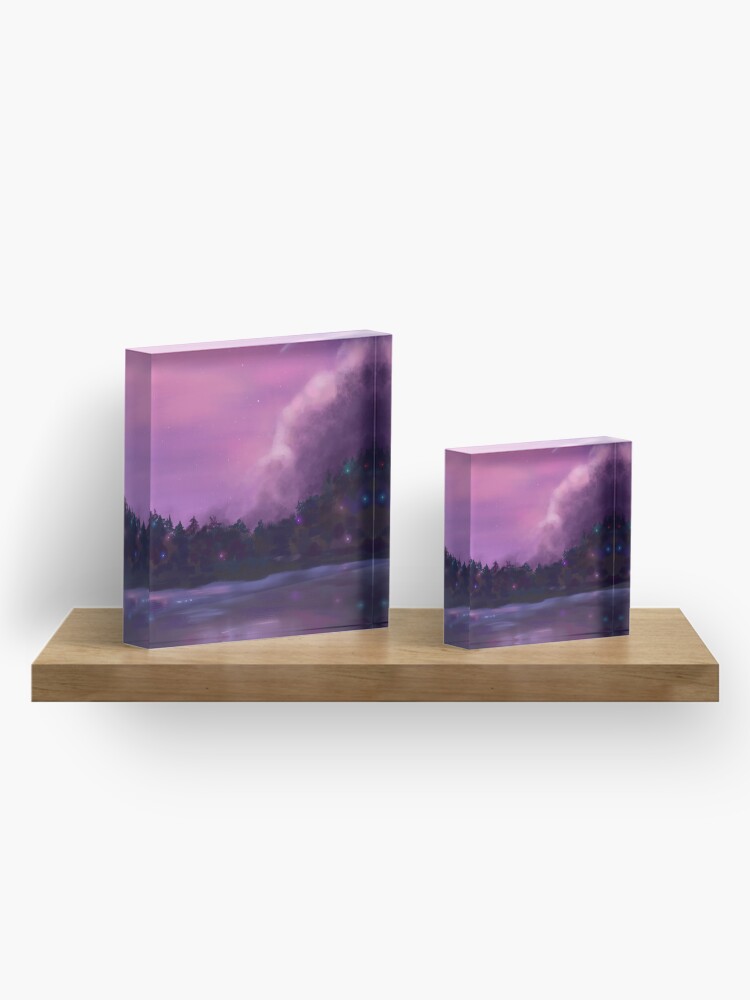 Alternate view of Fairy Lake Acrylic Block