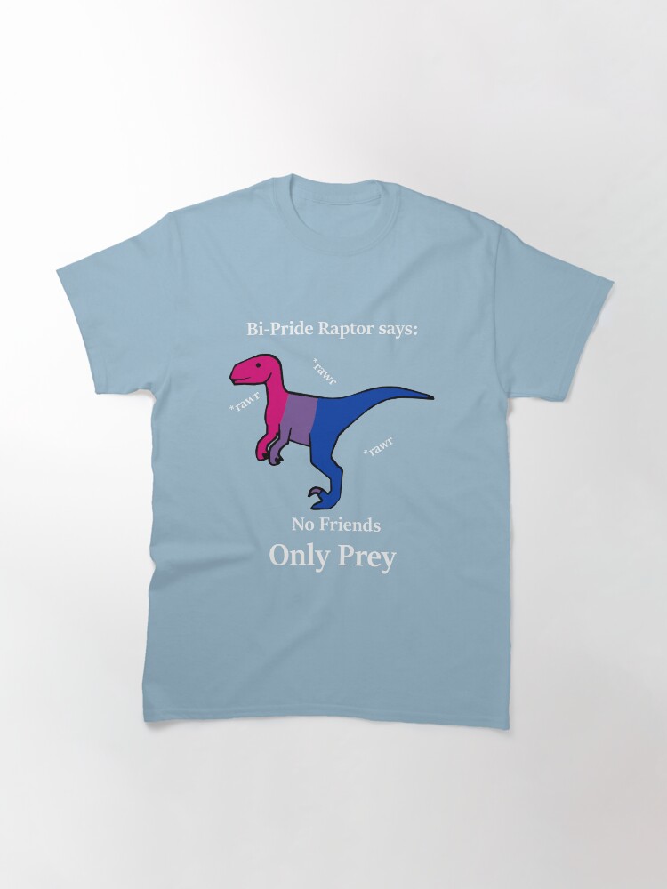 Alternate view of BI Pride Raptor Classic T-Shirt