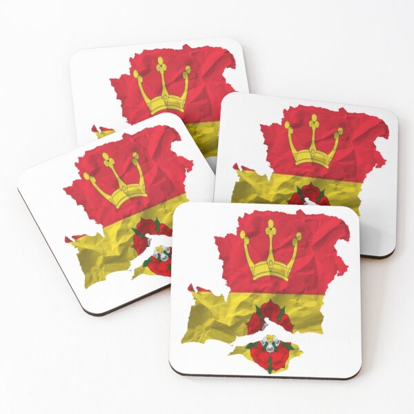 Item preview, Hampshire County Flag & Map Shape designed and sold by niki2028.