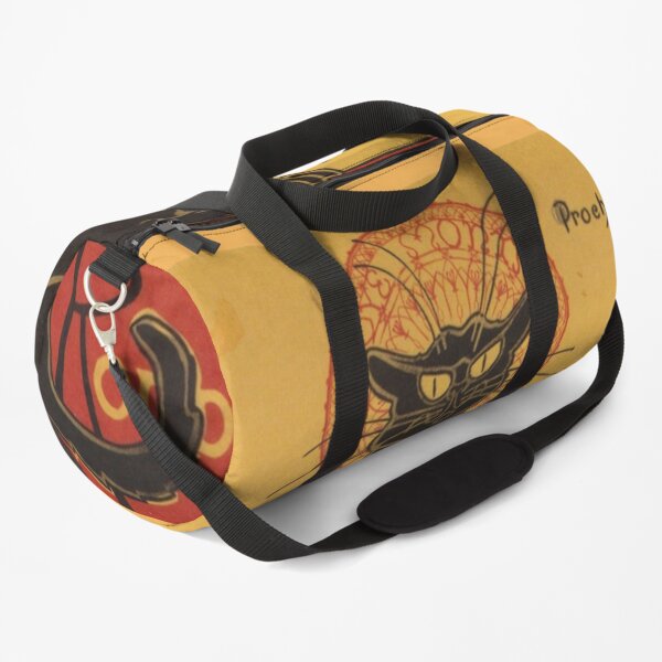 Soon, the Black Cat Tour by Rodolphe Salis Duffle Bag