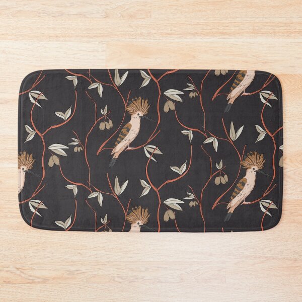 Item preview, Hoopoe bird dark designed and sold by Milatoo.