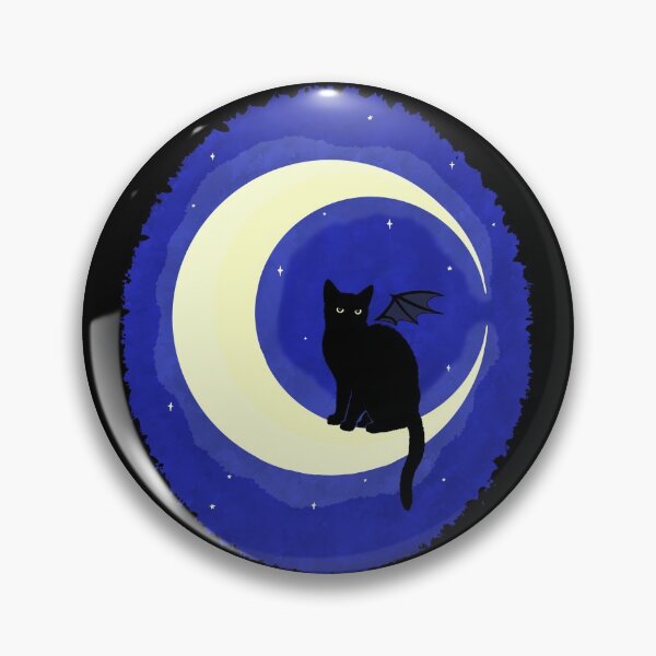 Item preview, Cat on the Moon designed and sold by HeatherCatz.