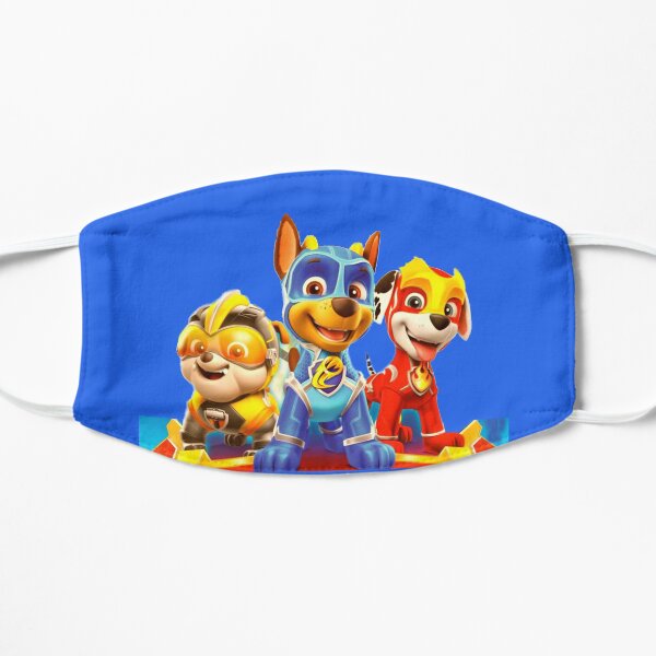 Paw Patrol Mighty Pups characters Flat Mask