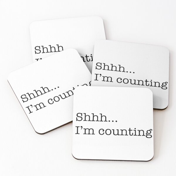 Item preview, Shhh... I'm counting designed and sold by polishalpaca.