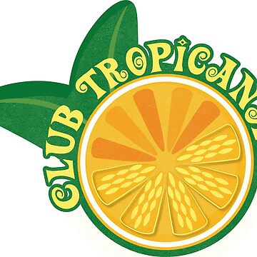 Club Tropicana Orange Vintage Logo