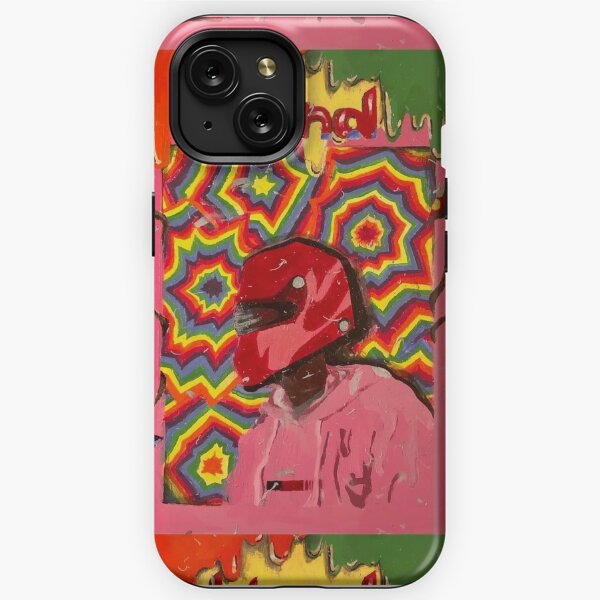 Case Creation Fancy Chain Case Cover for iPhone 7 Plus, Abstract Art  Rainbow Graffiti Bear Love