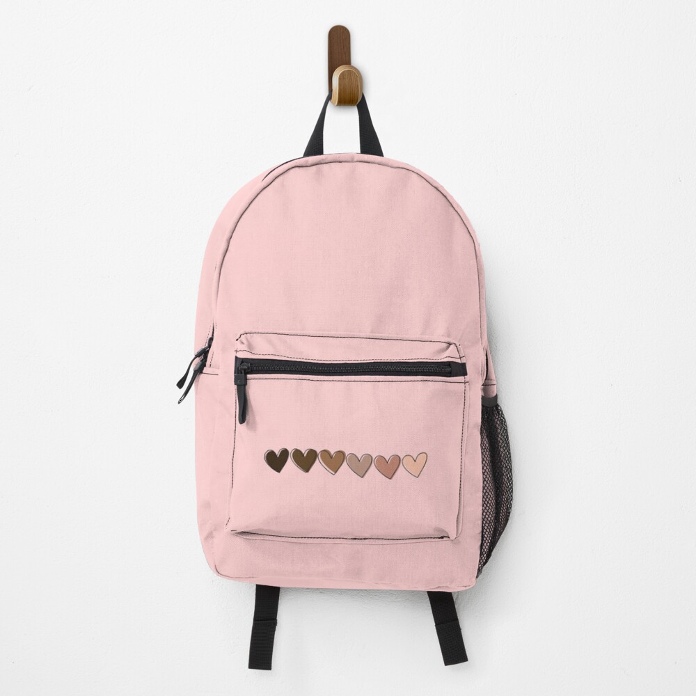 "Cute Black&Brown Hearts, Black Owned" Backpack for Sale by Elhafdaoui Redbubble