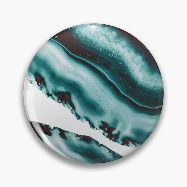 Item preview, Turquoise Brown Agate #1 #gem #decor #art  designed and sold by Anita's & Bella's Art.
