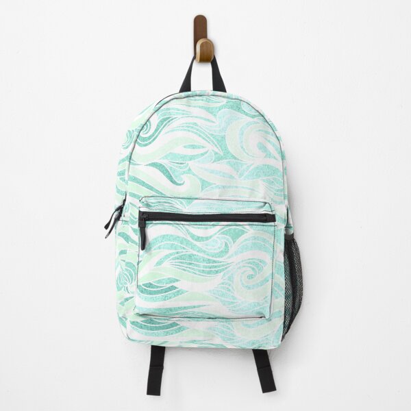 Item preview, Ocean Waves Aqua designed and sold by SpiceTree.