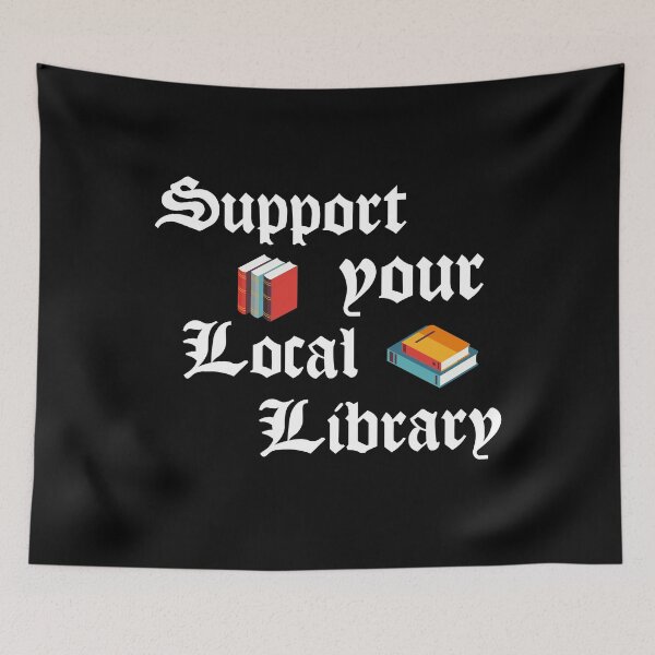 Item preview, Support your local library designed and sold by AdelDa19.