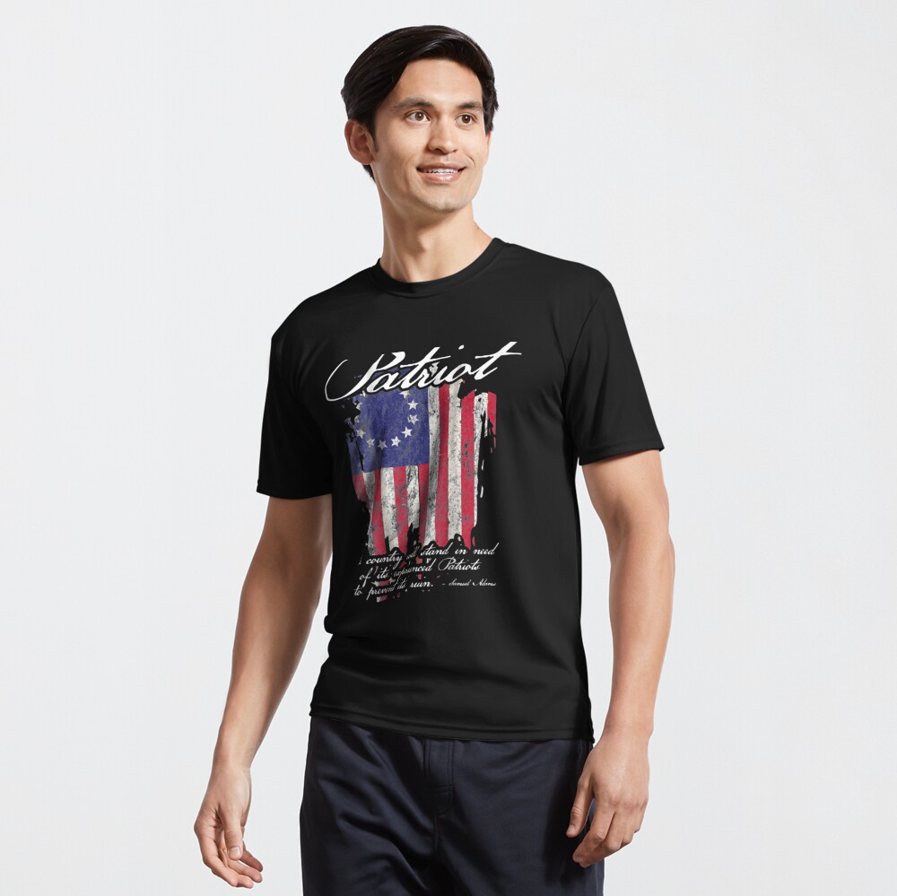 Fruit of The Loom Founding Father Quotes, Quotes | T-shirts | Patriot 1776 American Flag Founding Fathers Quote