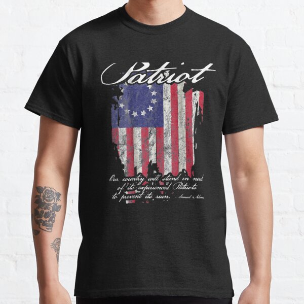 Fruit of The Loom Founding Father Quotes, Quotes | T-shirts | Patriot 1776 American Flag Founding Fathers Quote