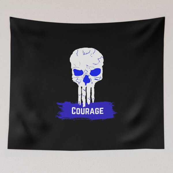 Item preview, Skull, Courage designed and sold by rp-store.