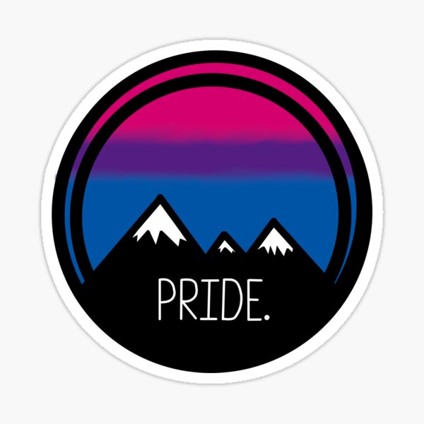 Bi Pride Sticker For Sale By Jittythekitty Redbubble