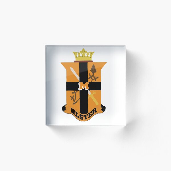 The Ulster Club crest Acrylic Block