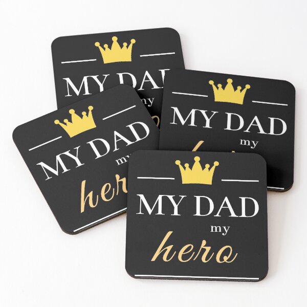 Item preview, My Dad Is My Hero with Crown - Father's Day Shirts Men designed and sold by Spot Sweet.
