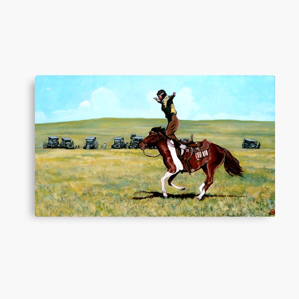 Babette Rides Again Canvas Print