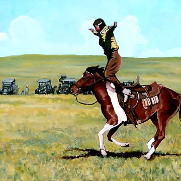 Artwork thumbnail, Babette Rides Again by Tom Roderick