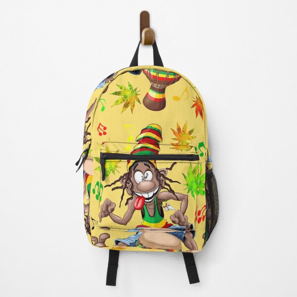 Item preview, Rasta Bongo Musician funny cool character designed and sold by BluedarkArt.