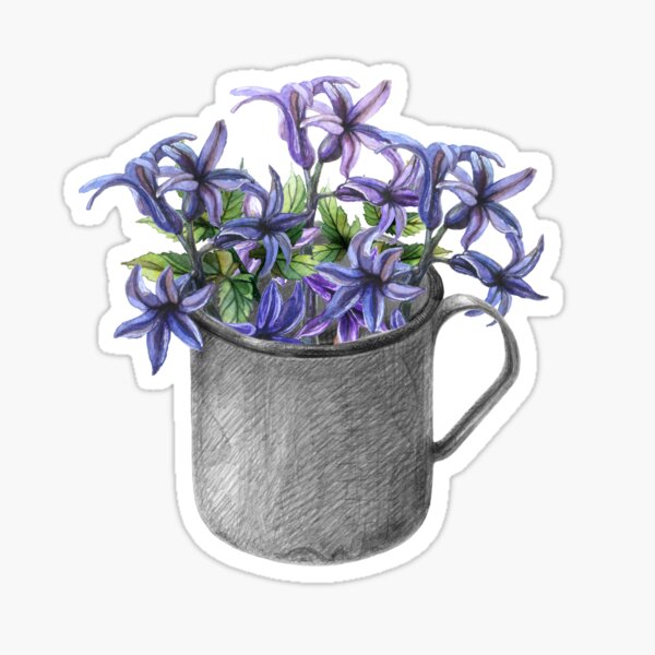 Aperçu de l'œuvre Fleurs de jacinthe dans une tasse créée et vendue par stasia-ch.