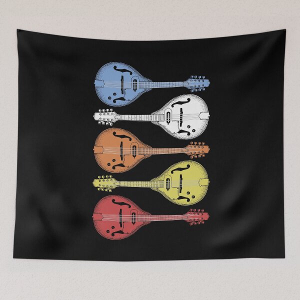 Item preview, Retro Country Music Gift Mandolin Tshirt Vintage Bluegrass designed and sold by DSWShirts.