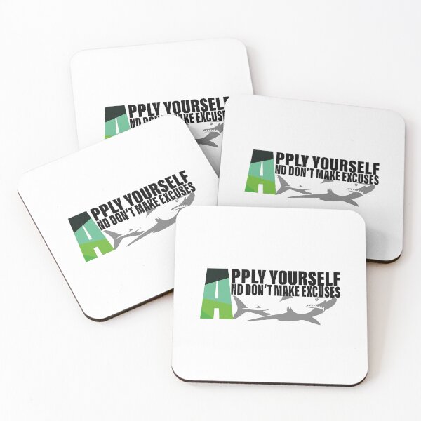 Item preview, APPLY YOURSELF AND DON T MAKE EXCUSES designed and sold by SalaheddineB.