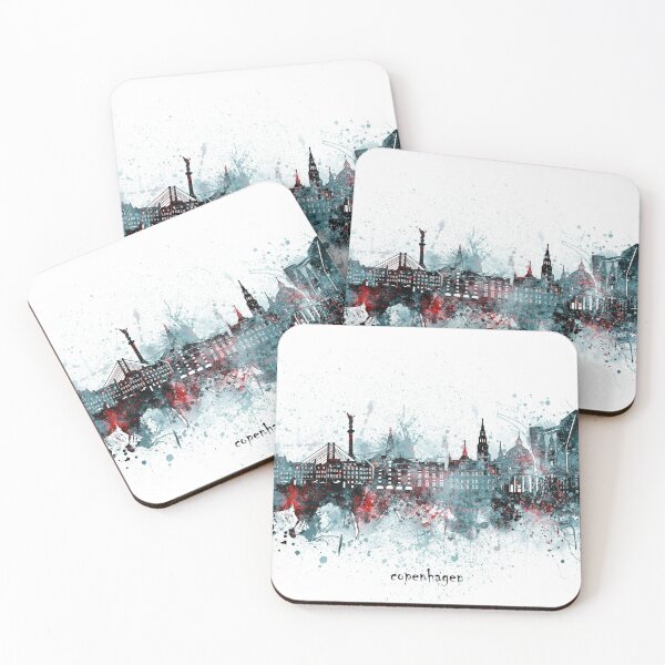 Item preview, copenhagen skyline designed and sold by BekimART2.