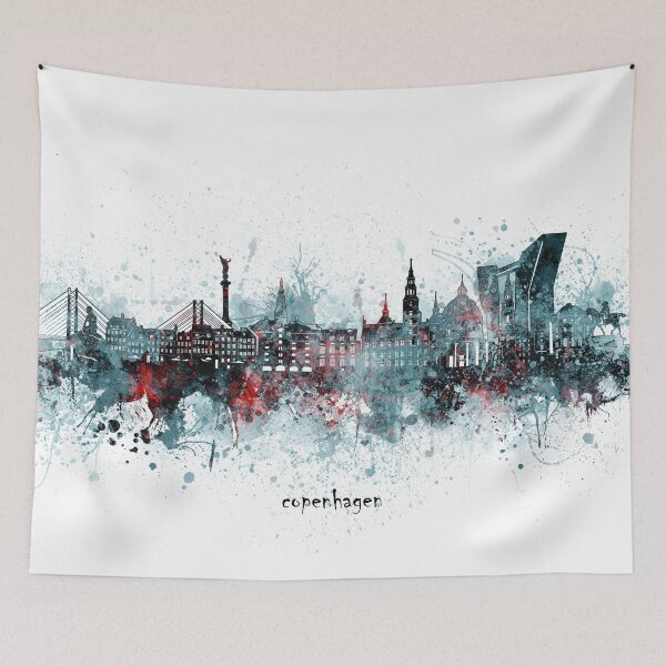 Item preview, copenhagen skyline designed and sold by BekimART2.