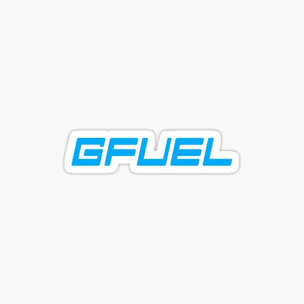 "Gfuel" Sticker for Sale by mevalona Redbubble