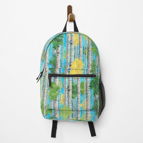 Item preview, Watercolor Birch Trees Pattern designed and sold by WickedRefined - Nicole Demereckis.