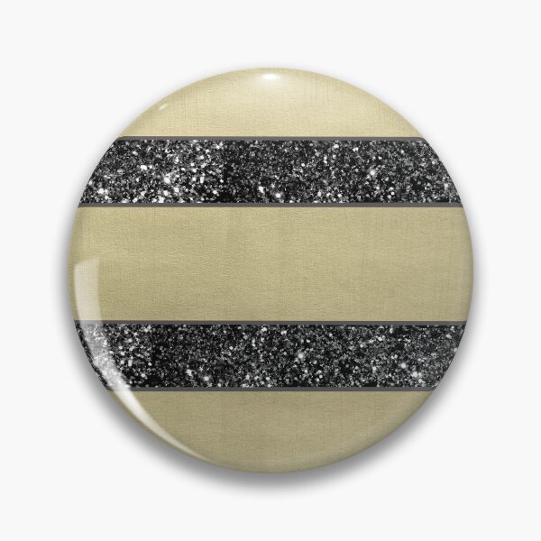 Item preview, Gold Black Stripes Pattern #1 (Photo of Glitter Only - Not Reflective) designed and sold by Anita's & Bella's Art.