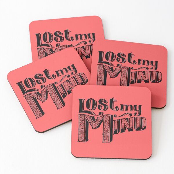 Item preview, Lost My Mind hand lettered design designed and sold by WornThinApparel.