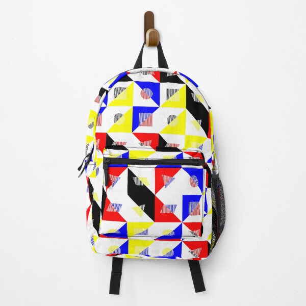 Item preview, Bauhaus Pattern - Modern Geometric Checker designed and sold by WickedRefined - Nicole Demereckis.