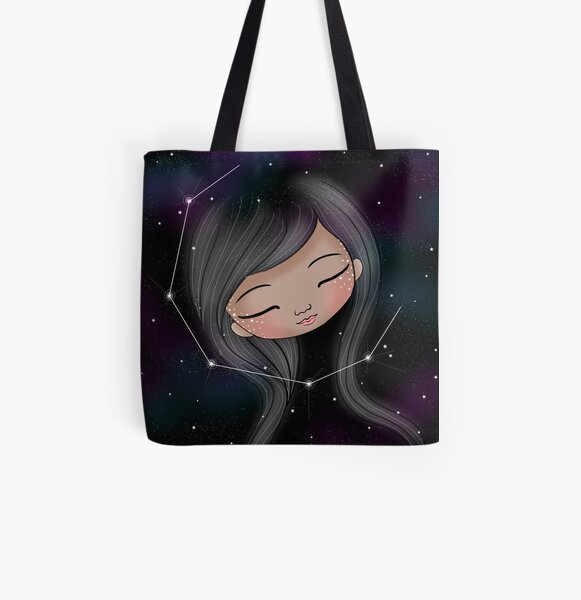 la tête dans l'univers Tote bag doublé